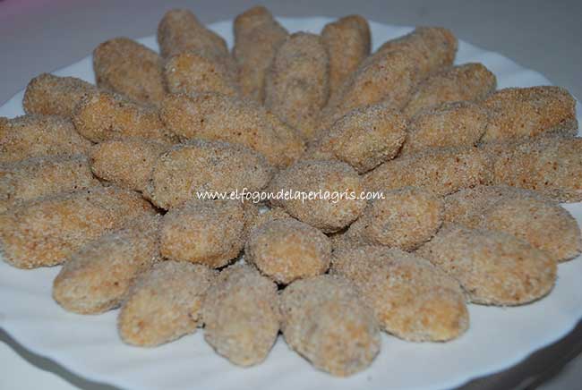 Preparar las croquetas de puchero