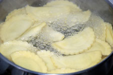 Cocer los panzerotti Cocer los panzerotti