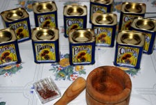 Preparar las especias