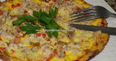 Tortipizza de pollo