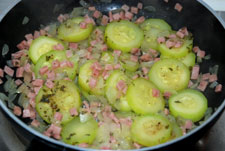 Preparar el calabacín Preparar el calabacín