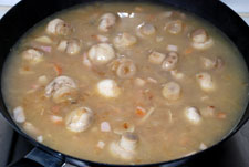 Dejar consumir el caldo