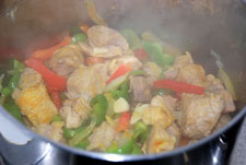 Guisar el cerdo Guisar el cerdo