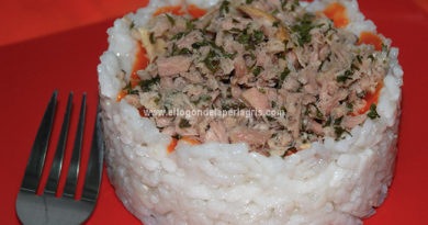 Arroz con atún