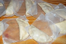 Cerrar las empanadillas Cerrar las empanadillas