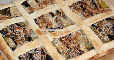 Empanada de berenjenas y calabacín