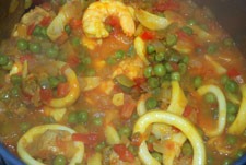 Dejar que se haga el marisco