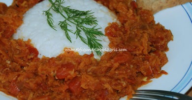 Arroz con zanahorias