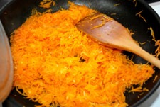 Cocinar las zanahorias Cocinar las zanahorias