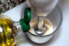 Añadir aceite poco a poco