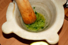 Preparar el majado Preparar el majado