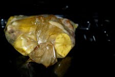 meter la bolsa en el horno