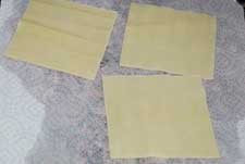 cocer la pasta y extender