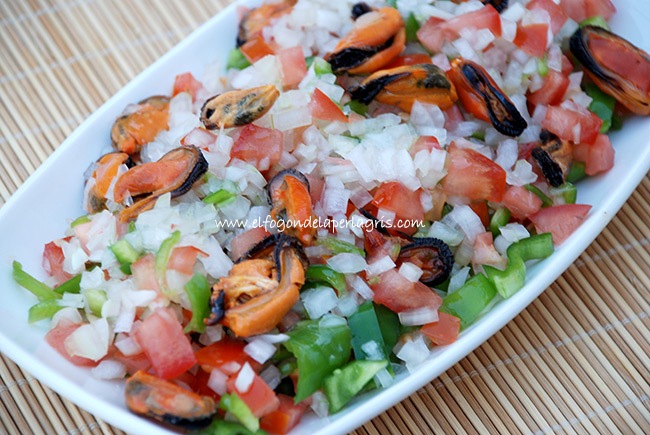 Salpicón de mejillones