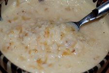 Mezclar con el arroz