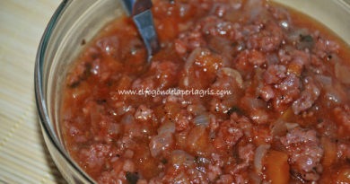 Salsa boloñesa casera