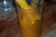 Triturar las verduras