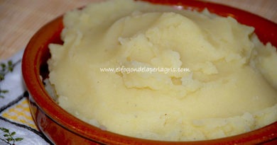 Puré de patatas al limón