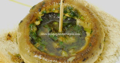 Champiñones a la plancha con ajo y perejil