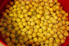 Remojar los garbanzos