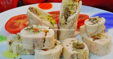 Arroz con carne y embutidos