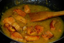 Añadir el salmón Añadir el salmón