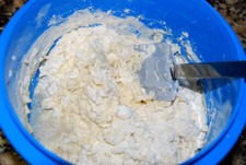 Hacer la masa del pan milagro