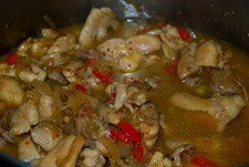 Terminar de hacer el pollo en la olla Terminar de hacer el pollo en la olla