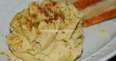 Hummus tradicional de garbanzos