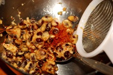 Semillas una vez coladas Semillas una vez coladas