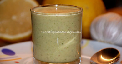 Vinagreta casera de jengibre, una salsa ideal para carnes