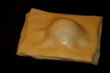 Cerrar el tortellini