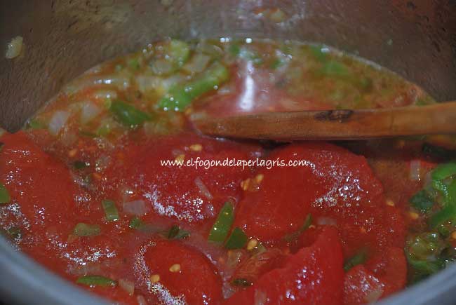 Hacer salsa de tomate