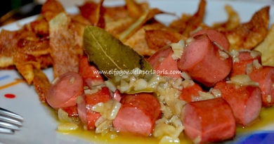 Salchichas al ajillo