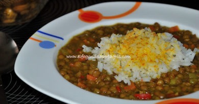 Lentejas ras al hanout