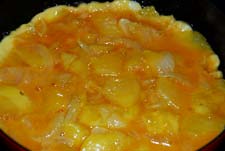 Freír tortilla de patatas Freír tortilla de patatas