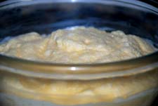 Añadir las claras montadas