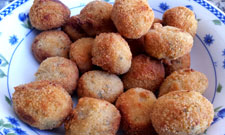 Freír las albóndigas