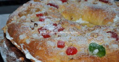 Roscón de reyes casero