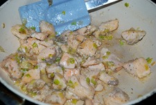 Refreír el salmón Refreír el salmón