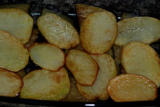 Hacer capa con patatas
