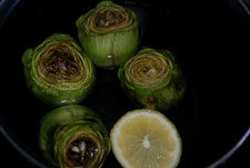 Cocer las alcachofas