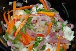 Añadir la carne Añadir la carne