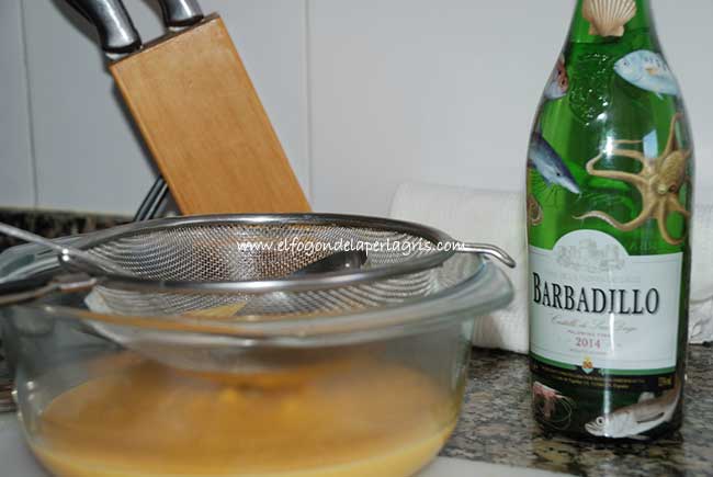 Dejar fina la crema Dejar fina la crema