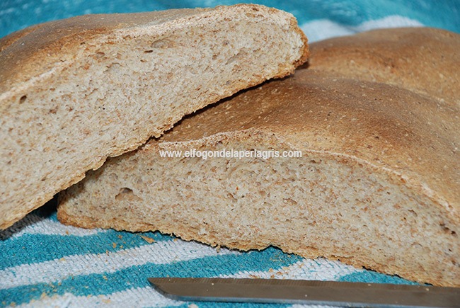 Pan de centeno y salvado de trigo