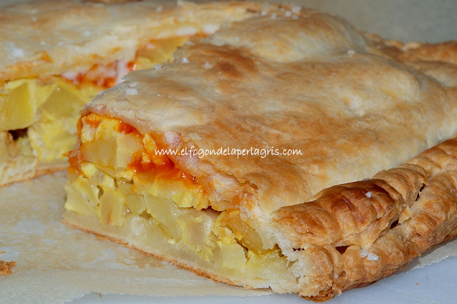 Empanada de tortilla de patatas o española