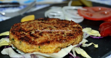 Hamburguesa de quinoa y atún