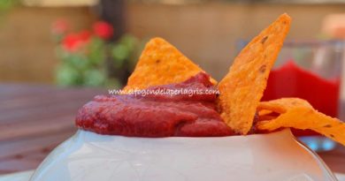Receta de guacamole de remolacha