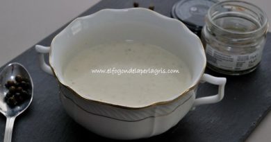 Salsa de pimienta verde