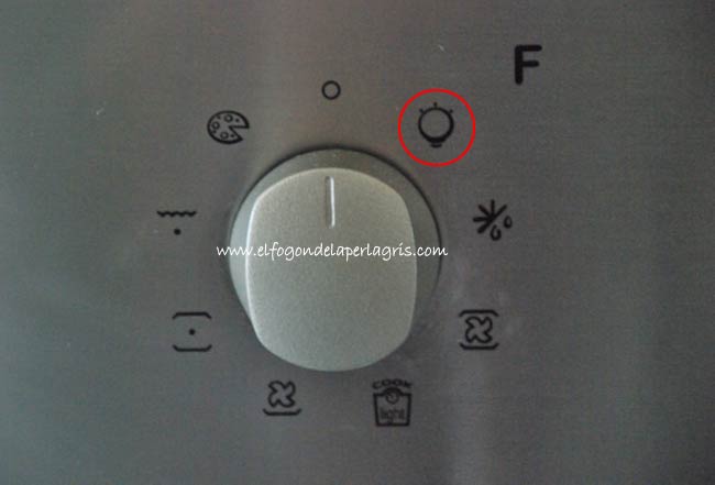 Funciones del horno. Luz Funciones del horno. Luz